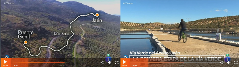 Vía Verde del Aceite, Jaén