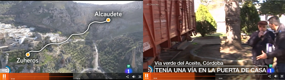 Vía Verde del Aceite, Córdoba