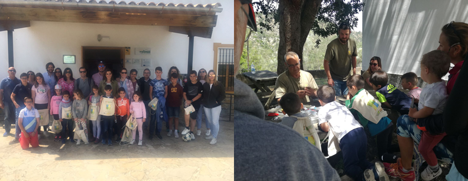 Visita a la muestra expositiva del Centro de Interpretación Vía Verde de la Sierra