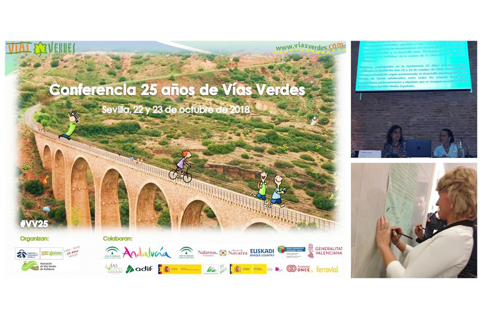 Broche final a la Conferencia 25 años de Vías Verdes: Declaración de Sevilla por el futuro de las Vías Verdes españolas