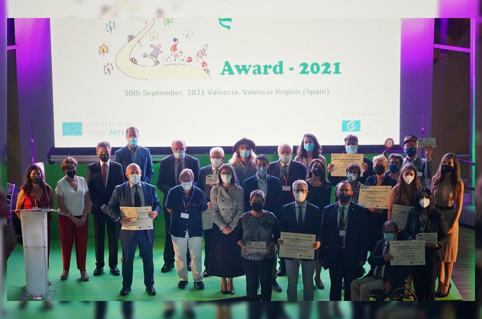 Dos Vías Verdes españolas galardonadas en los X Premios Europeos de Vías Verdes