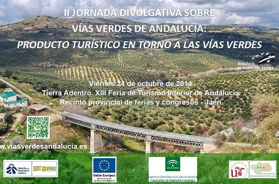 “II Jornada divulgativa Vías Verdes de Andalucía: Producto Turístico en torno a las Vías Verdes”