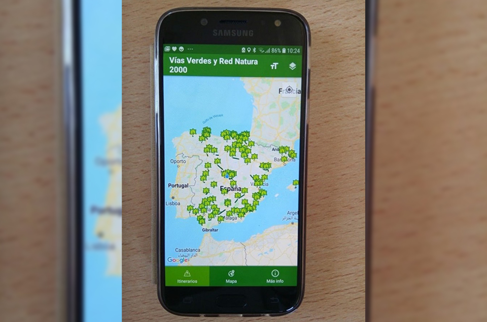Nueva App Vas Verdes y Red Natura 2000. Descrgatela!