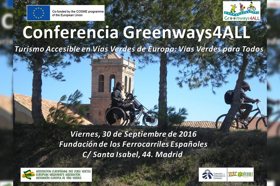 Conferencia “Greenways4ALL” - 30 de Septiembre 2016