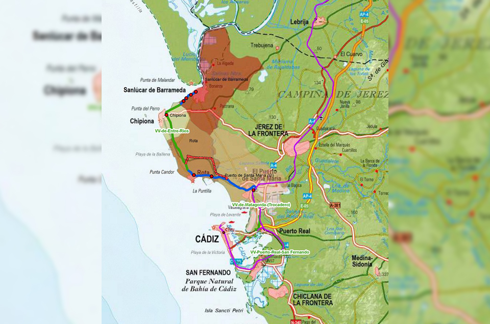 La FFE redacta el Estudio de Factibilidad para la ampliacin de una Va Verde en la provincia de Cdiz