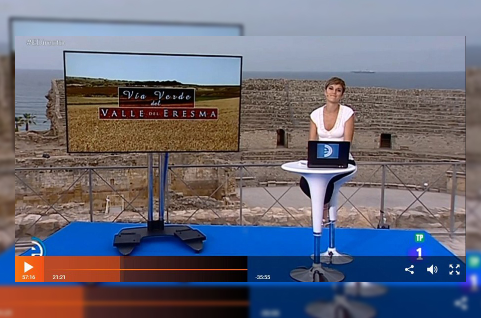 20 Capítulos en el Programa de España Directo de TVE ... con medias de 1 millón de telespectadores