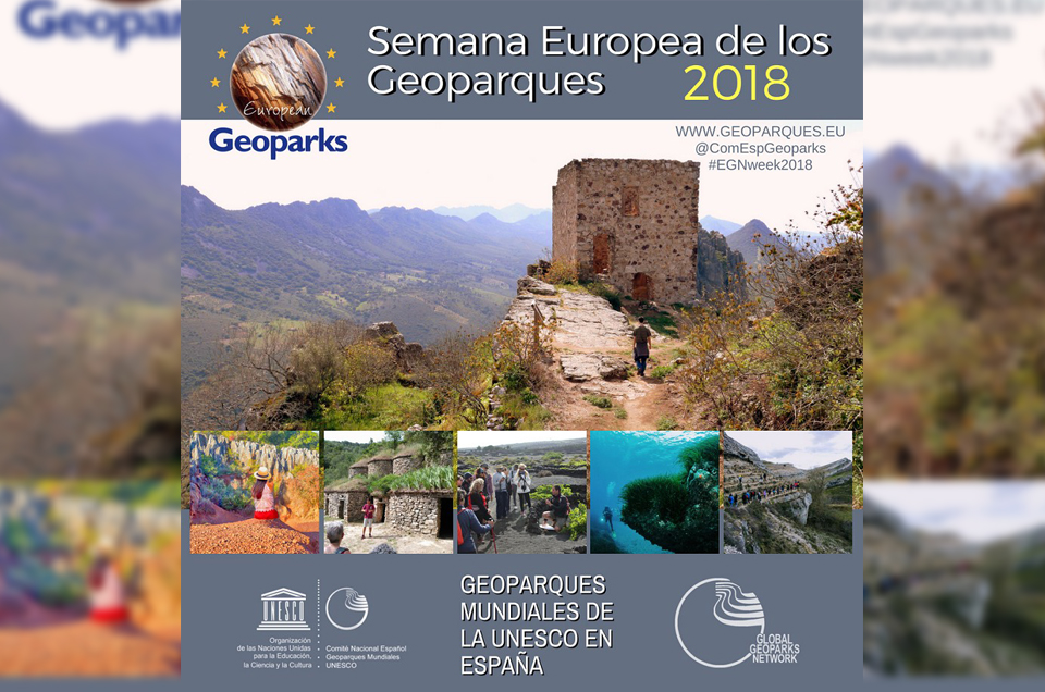 Semana Europea de los Geoparques 2018, descúbrelos a través de las Vías Verdes