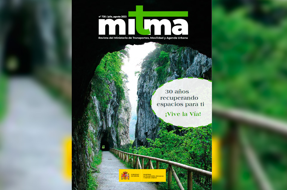 El Ministerio de Transportes, Movilidad y Agenda Urbana dedica un número monográfico a los 30 Años de Vías Verdes