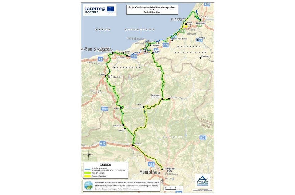 La Vía Verde del Bidasoa y la del Plazaola en Navarra conectarán sus recorridos