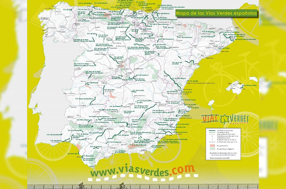 Spanish Vías Verdes (Greenways)