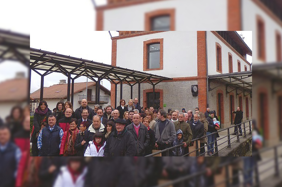 La Vía Verde del Plazaola (Guipúzcoa-Navarra) conmemora el centenario del tren del Plazaola