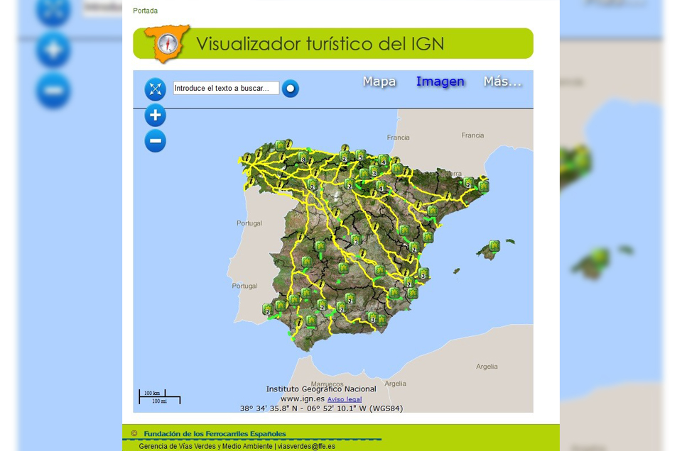 Nuevo folleto divulgativo de las Vías Verdes Españolas en 3 idiomas
