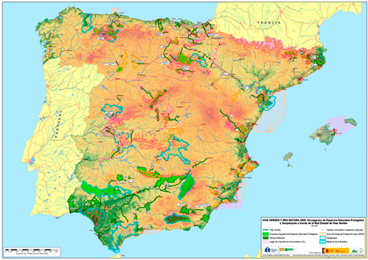 Mapa RedNatura2000