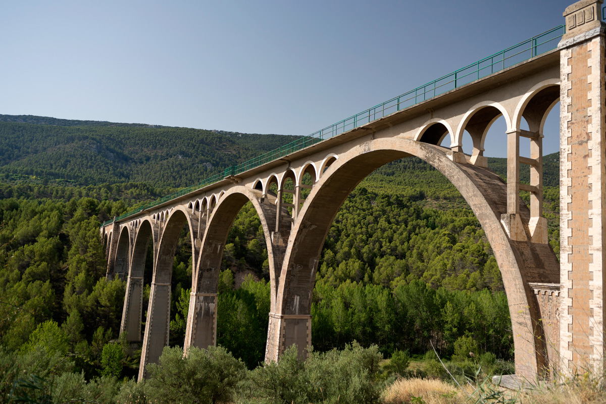 Va Verde de Alcoi - Los viaductos del Polop y el barranc de la Batalla