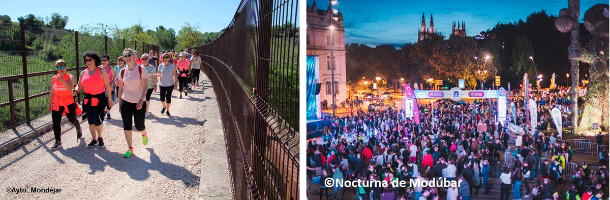 Marcha de celebración por el Camino Natural – Vía Verde de Barbastro-Castejón del Puente-Monzón