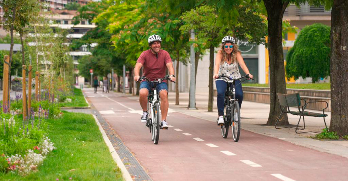Promoción de vías verdes y la red de bidegorris