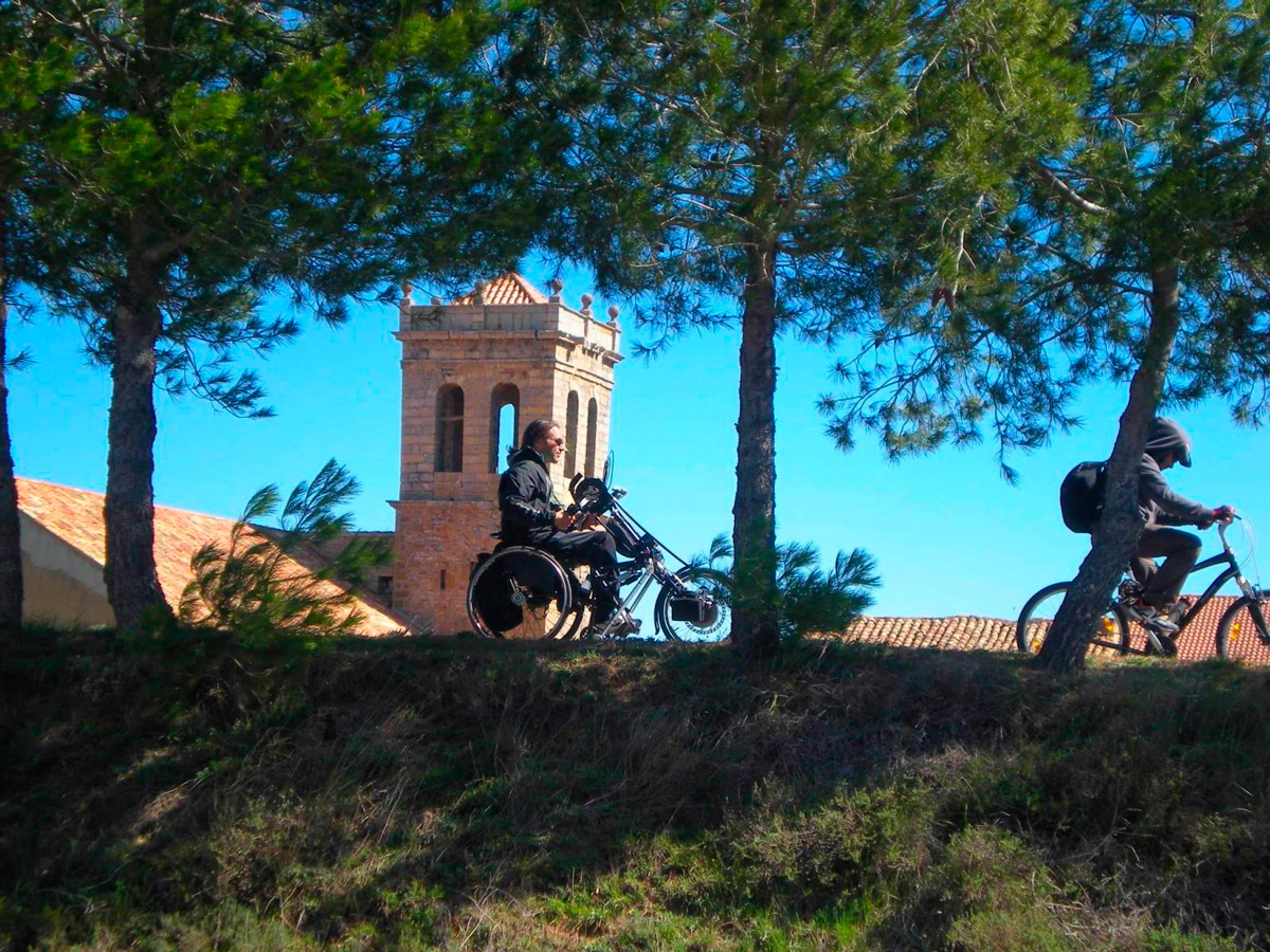 Testing de accesibilidad en la Vía Verde de Ojos Negros