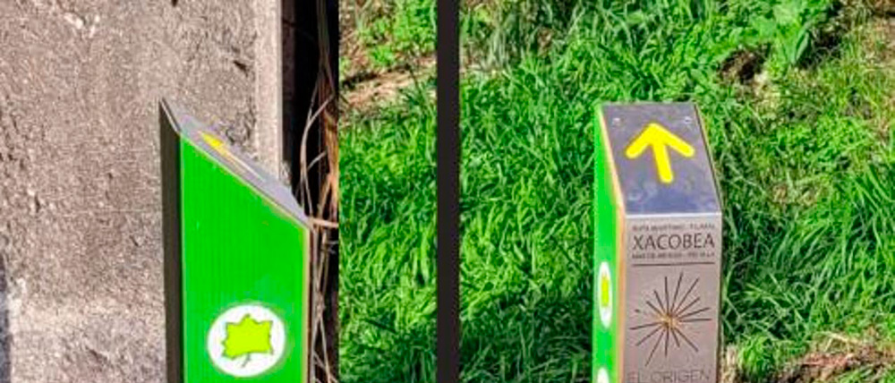 Unión de la Vía Verde do Salnés con el Camino de Santiago