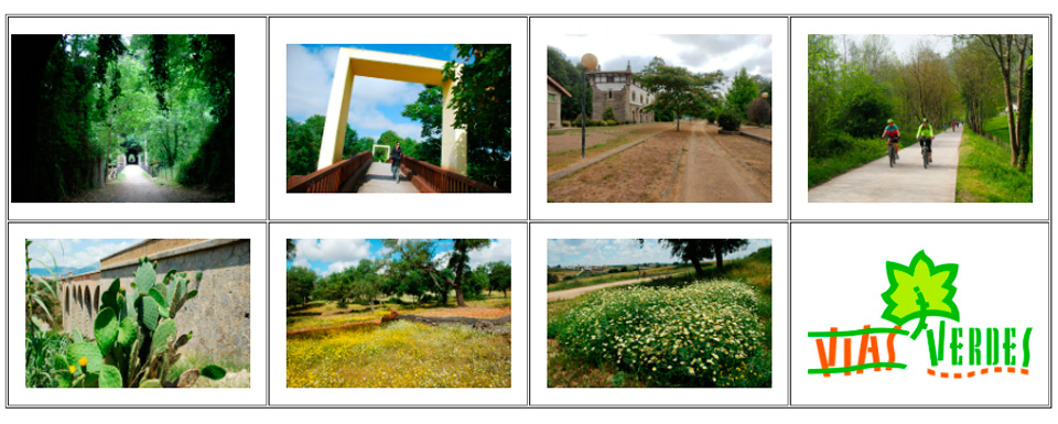 Vías verdes con PSTD aprobados 2022