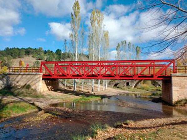Camino Natural Va Verde Ferrocarril Santander Mediterrneo y conexin con Ojos Negros, ms de 250 Km continuos de ruta