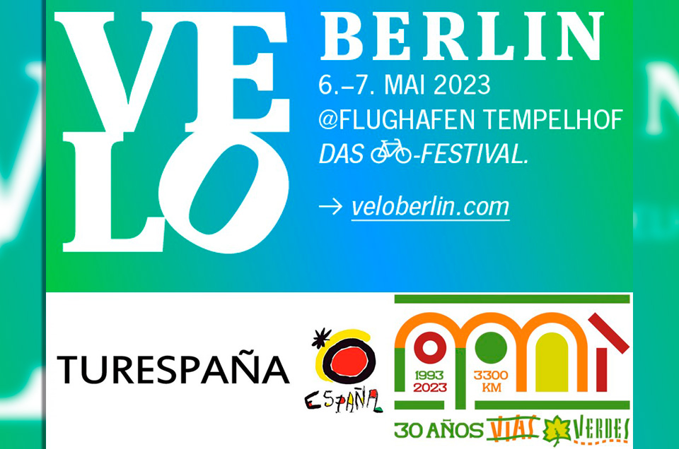Las Vas Verdes espaolas se promocionan en Velo Berlin, importante feria de cicloturismo de Alemania