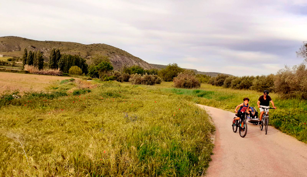 Nueva iluminación en la Vía Verde del Tajuña (Comunidad de Madrid)