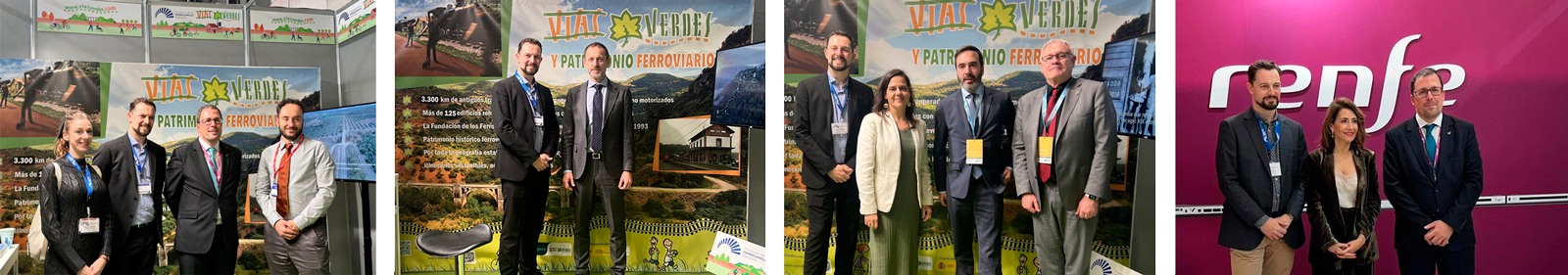 Vías Verdes en un activo FITUR 2024 que apuesta por el turismo sostenible y accesible