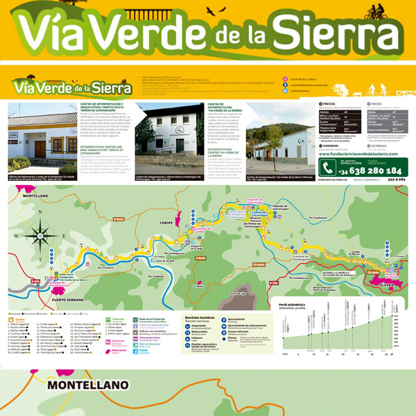 Folleto Vía Verde de la Sierra