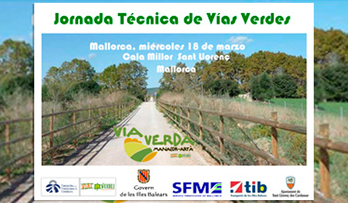Jornada sobre Vías Verdes en Mallorca