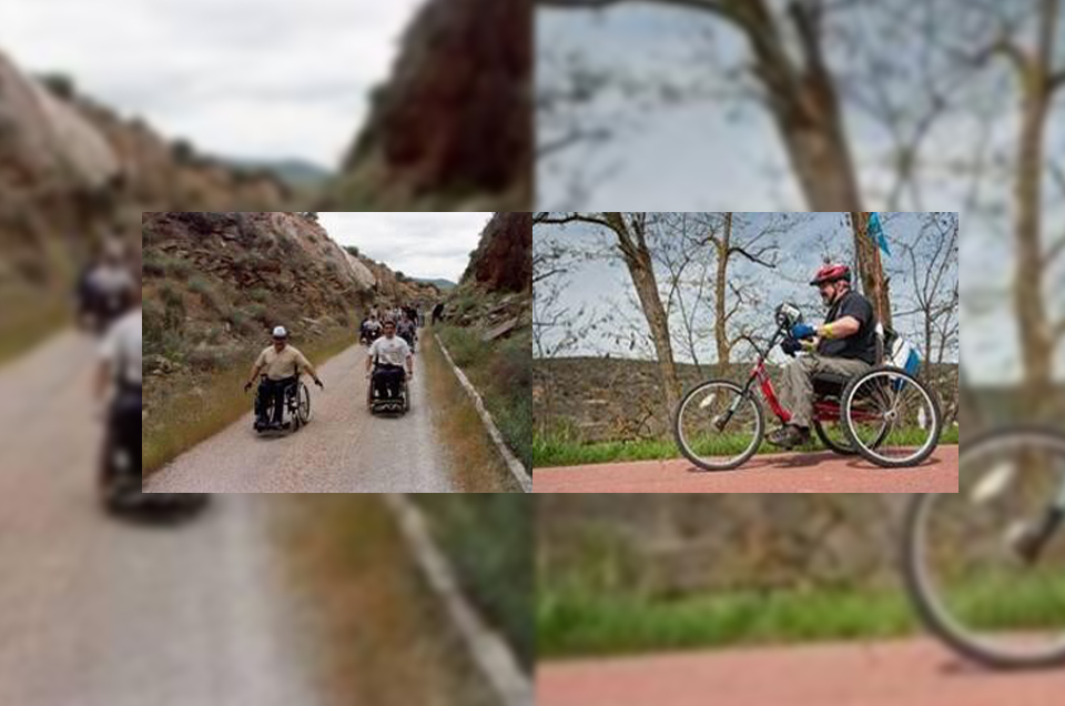 Jornada de Ciclismo Adaptado y Medio Ambiente en la Vía Verde de la Jara (Toledo)