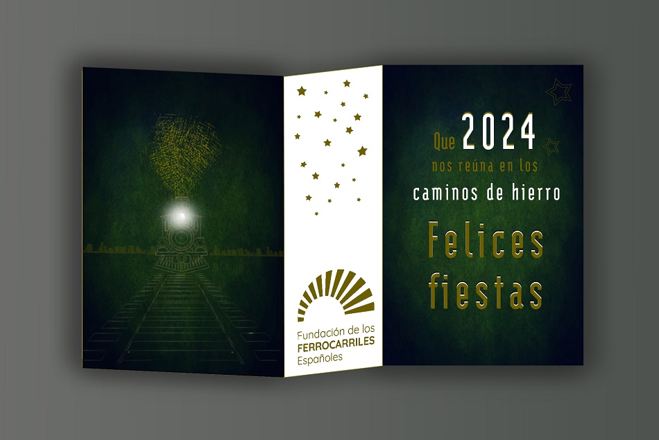 Vías Verdes os desea un próspero, activo, sostenible y feliz 2024