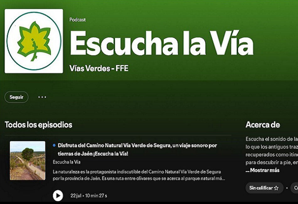 El programa “Escucha la Vía” ya también en Spotify