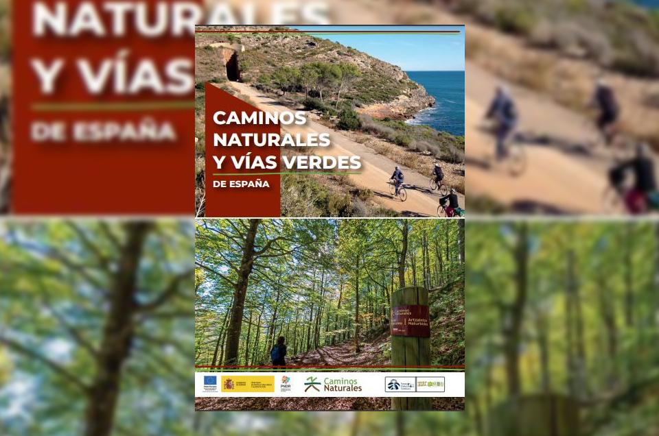 Nueva actualización del folleto de Caminos Naturales y Vías Verdes de España