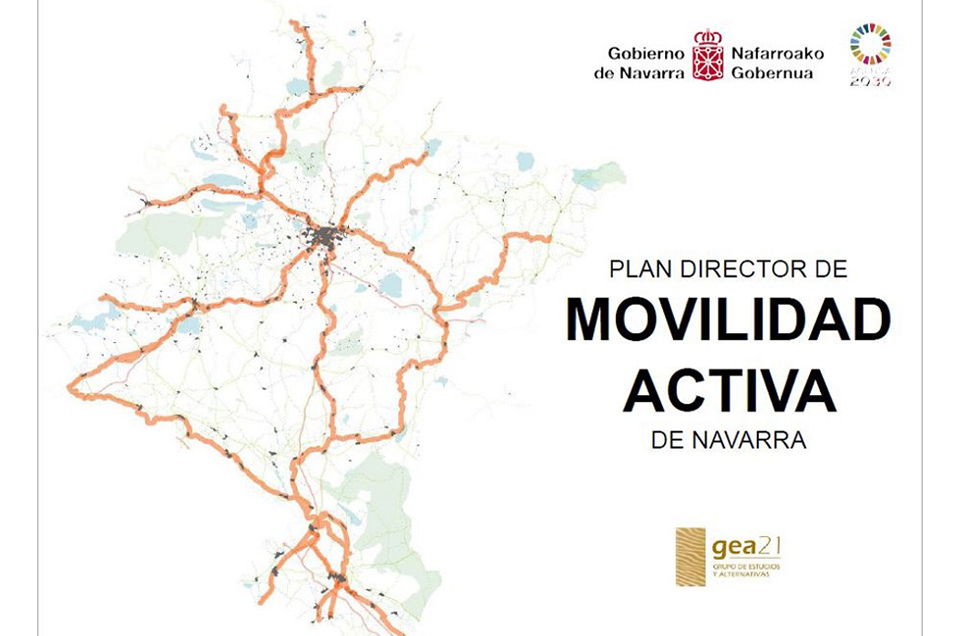 Las Vas Verdes ejes prioritarios del nuevo Plan de Movilidad de Activa de Navarra