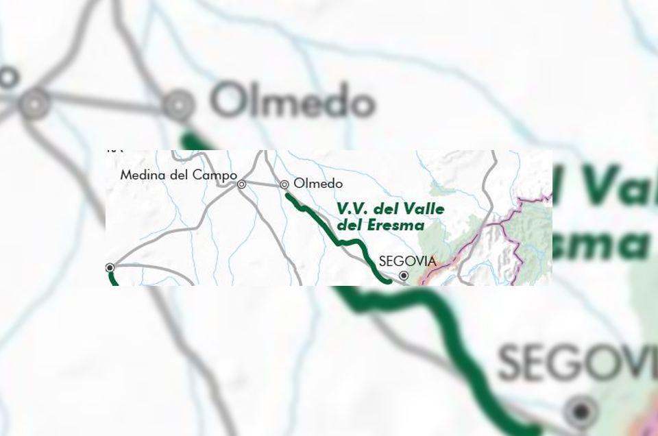 Operativa la ltima fase del Camino Natural Va Verde del Valle del Eresma entre Nava de la Asuncin y Olmedo (Segovia-Valladolid)