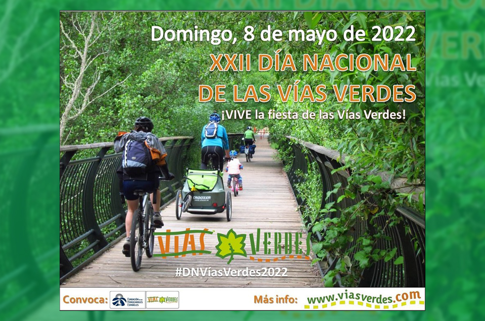 ¡La fiesta de las Vías Verdes ha vuelto! Programa del XXII Día Nacional de las Vías Verdes 2022