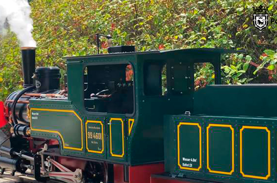 Inaugurado el Parque del Ferrocarril Trinitarios como Centro de Interpretacin del Ferrocarril y las Vas Verdes de Navarra