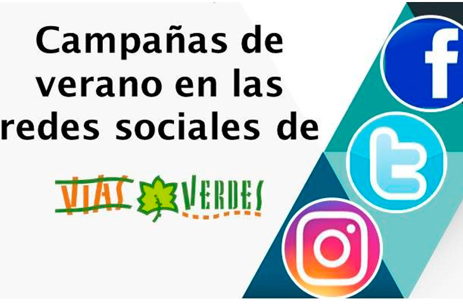 Campañas Vías Verdes en verano: más de 265.000 impactos