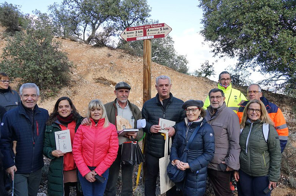 La Vía Verde del Tajuña ya conecta Madrid con Guadalajara a su paso por Ambite