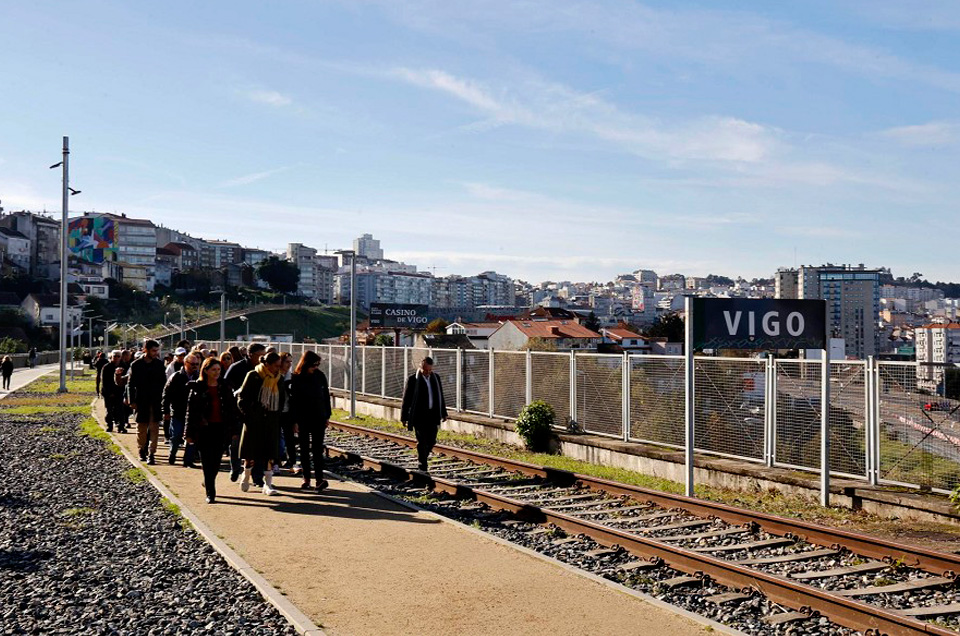 La ciudad de Vigo estrena vía verde