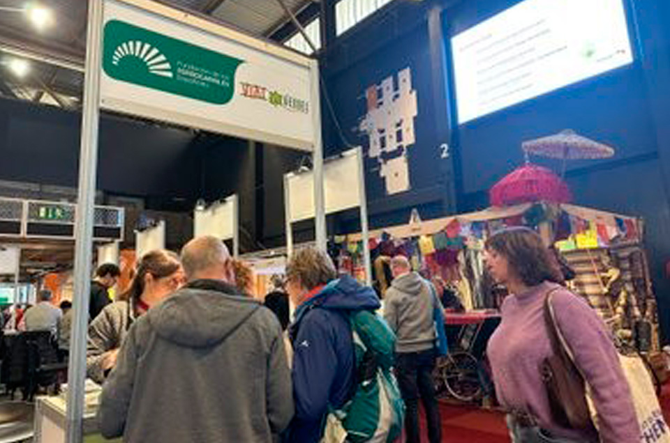 Éxito de las Vías Verdes en la feria Fiets & Wandelbeurs de Gante