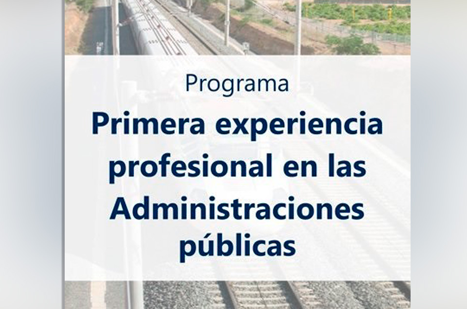 ¿Quieres trabajar con nosotros en el área Técnica de la gerencia de Vías Verdes? Plaza 1ª experiencia en la Administración Pública