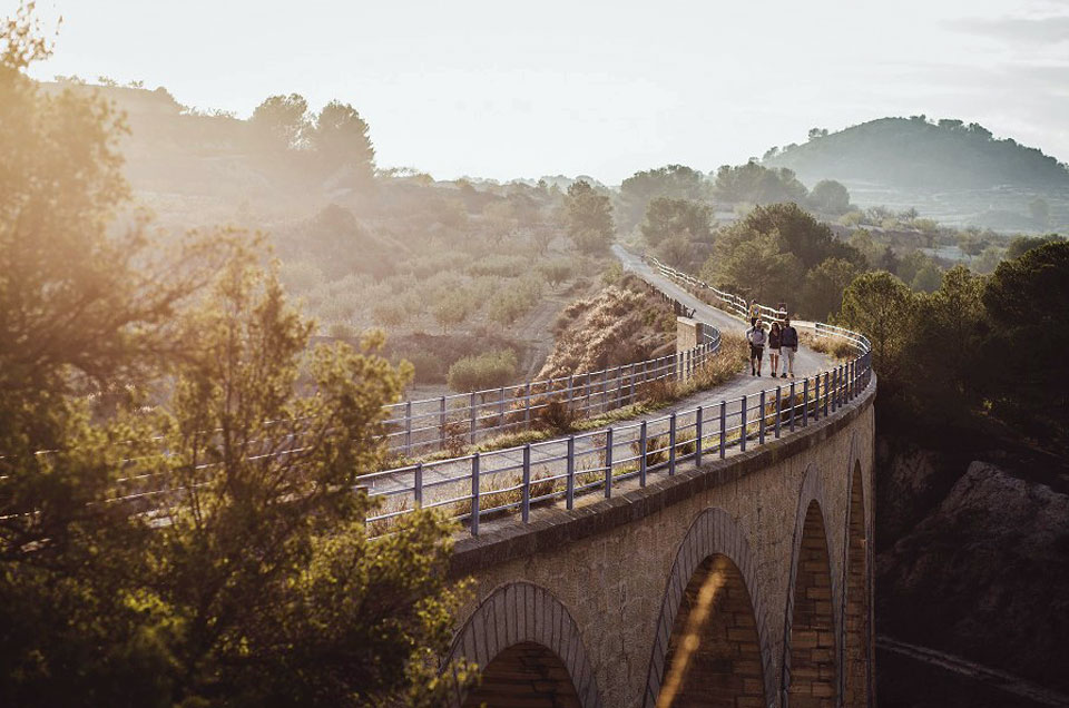 El Instituto de Turismo de la Región de Murcia y la Fundación de los Ferrocarriles Españoles se unen de nuevo para dar impulso a las Vías Verdes de la Región de Murcia