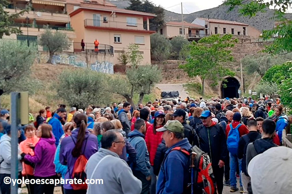 6000 personas participan en la celebración de la XXIII edición del Día Nacional de las Vías Verdes