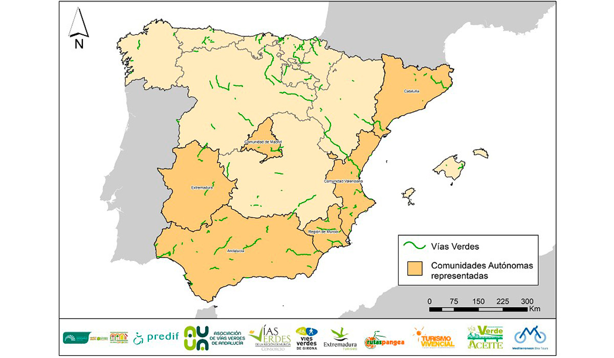 La Fundación de Ferrocarriles presenta una agrupación público-privada para el fomento de las vías verdes