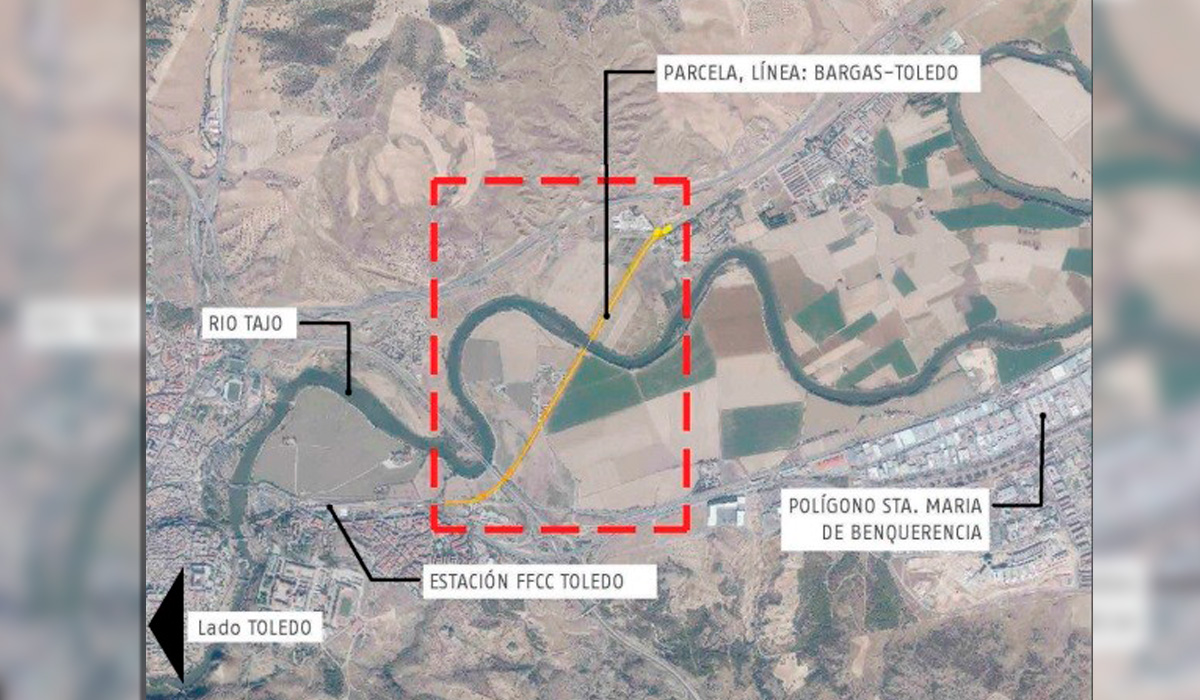 La ciudad de Toledo tendrá Vía Verde. Suscrito el acuerdo entre Adif y el Ayuntamiento