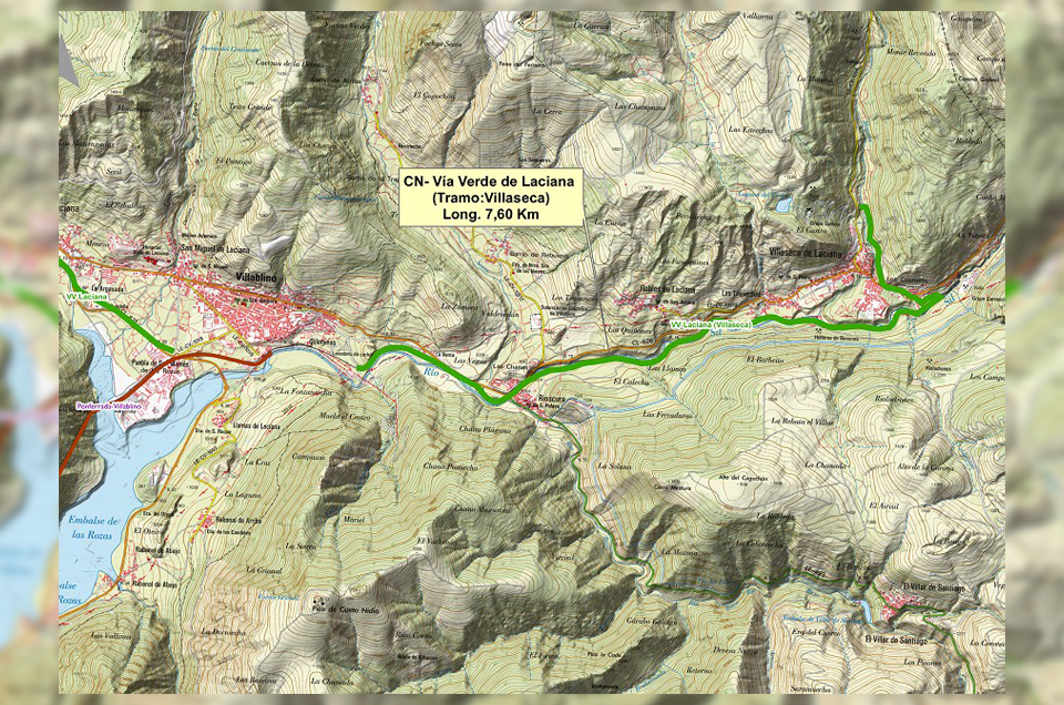 La Vía Verde de Laciana se amplía hasta Villaseca de Laciana (León)
